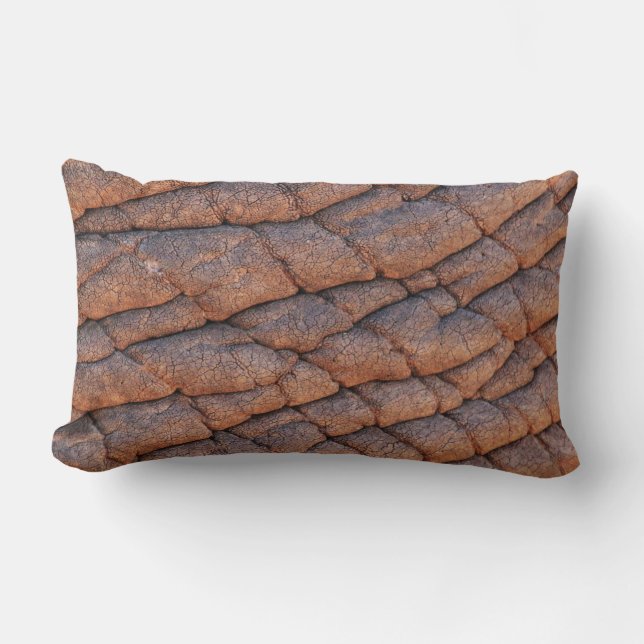 Elephant Skin Lumbar Pillow (Front)
