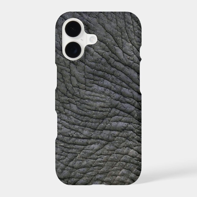 elephant skin macro iphone case (Back)