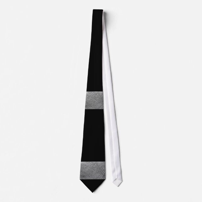 Elephant skin neck tie (Front)