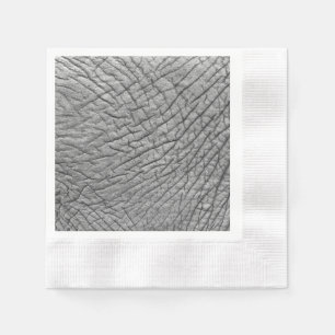 Elephant skin paper napkins