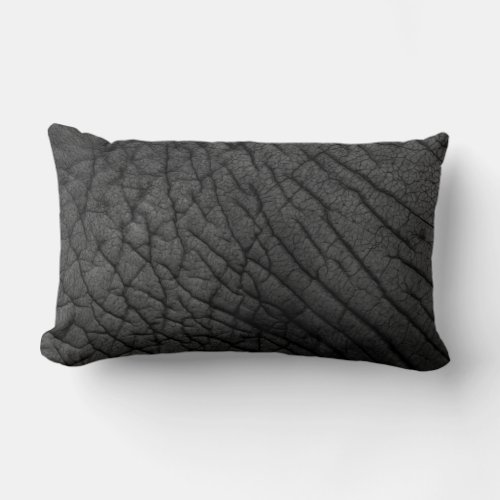 Elephant Skin Texture Lumbar Pillow