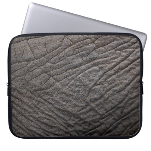 Elephant skin texture pachyderm laptop sleeve