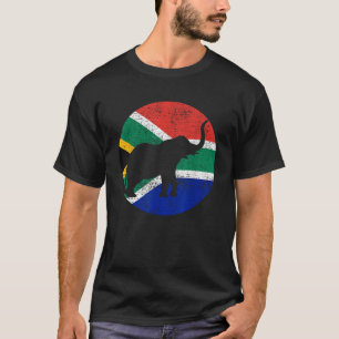Elephant South Africa Safari Vintage Gift T-Shirt