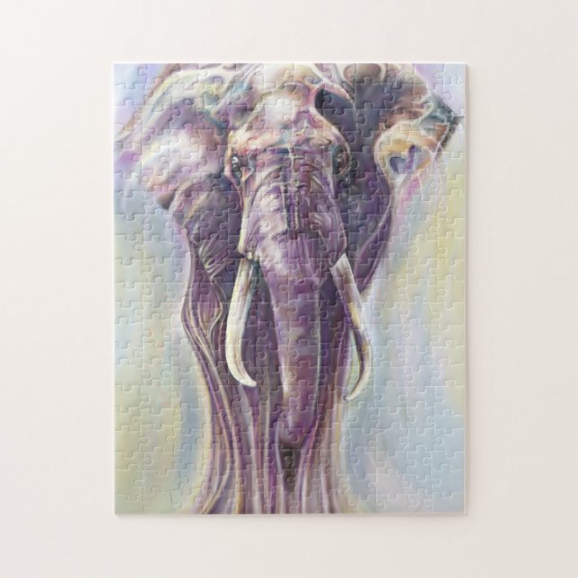 Elephant Spirit Painting - Puzzle (Vertical)