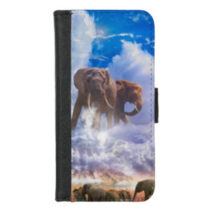 ELEPHANT SPIRITS OF Mount Kilimanjaro iPhone 8/7 Wallet Case