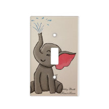 Elephant Spraying Water