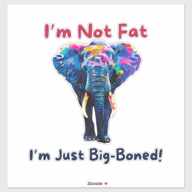 Elephant  sticker (Sheet)