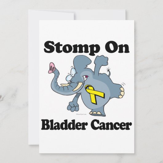 Elephant Stomp On Bladder Cancer (Front)