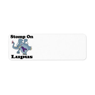 Elephant Stomp On Lupus (purple) Label