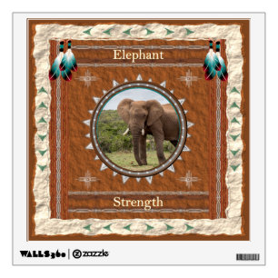 Elephant Strength Energy Wall Decal