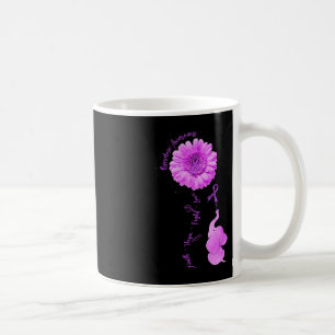 Elephant Sunflower Faith Hope Fight Love Overdose Coffee Mug