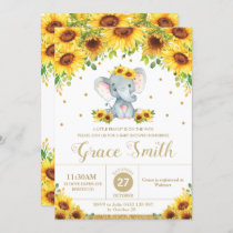 Sunflower Baby Shower Thank You Table Sign Elephant Party Sign Floral Baby Shower Thank You Take A Treat Favor Sign Floral Greenery Sign ES