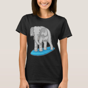 Elephant Surfer Surfboard T-Shirt