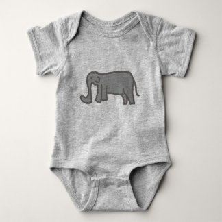 Elephant T-Shirt Baby Bodysuit