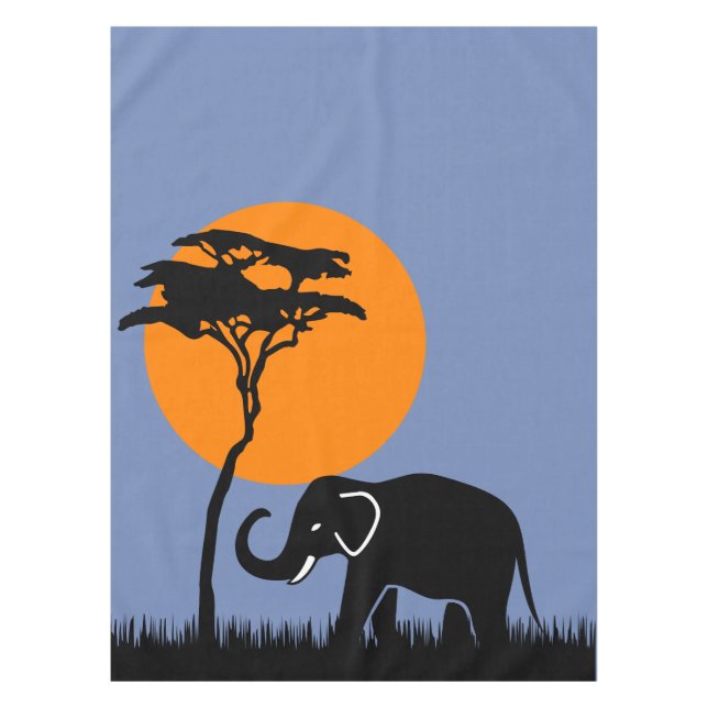 Elephant Tablecloth (Front)