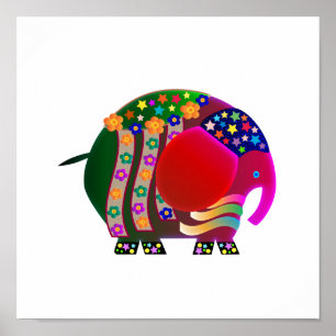 Elephant the celebrator: Party party Poster