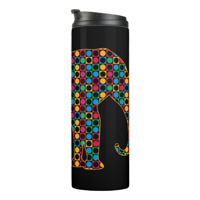 Elephant Thermal Tumbler (Rotated Right)