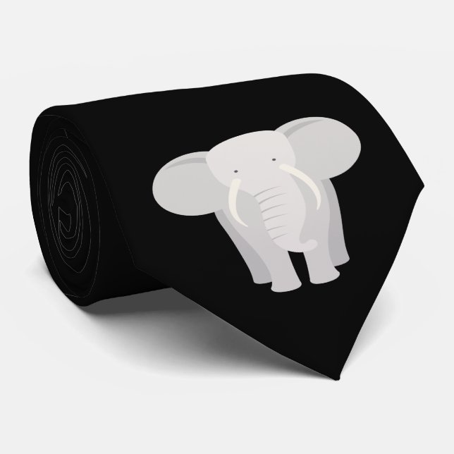 Elephant Tie (Rolled)