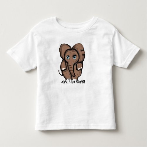 Elephant Toddler T_shirt