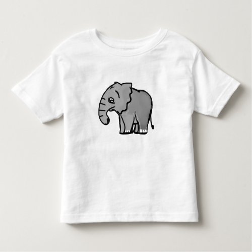 Elephant Toddler T_shirt
