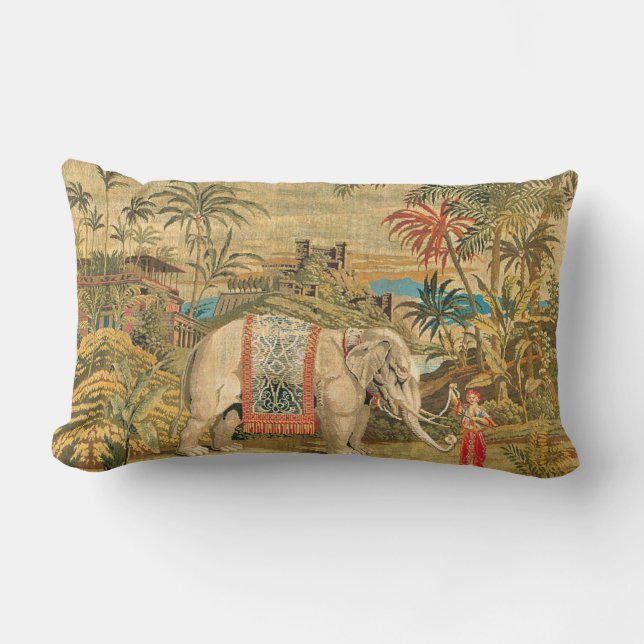 Elephant Trainer Pillow (Front)