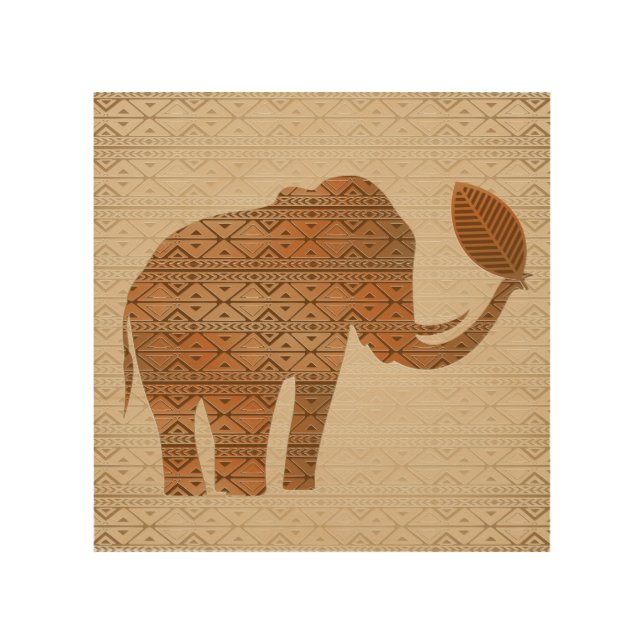 Elephant Tribal Art Design (Front)