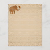 Elephant Tribal Art Design (Front)