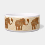 Elephant Tribal Art Design Bowl<br><div class="desc">African Elephant Shape Tribal African Decorative Art Design,  originally made on Vector Technique and then reworked on Digital Art Technique Copyright BluedarkArt TheCHameleonArt.</div>