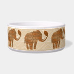 Elephant Tribal Art Design Bowl<br><div class="desc">African Elephant Shape Tribal African Decorative Art Design,  originally made on Vector Technique and then reworked on Digital Art Technique Copyright BluedarkArt TheCHameleonArt.</div>