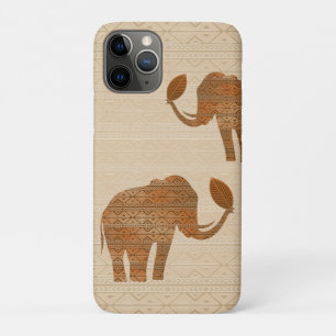 Elephant Tribal Art Design iPhone 11 Pro Case