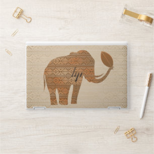 Elephant Tribal Art Design HP Laptop Skin