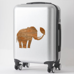 Elephant Tribal Art Design Sticker