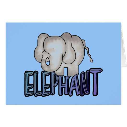 Elephant Tshirts and Gifts (Front Horizontal)