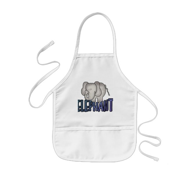 Elephant Tshirts and Gifts Kids' Apron (Front)