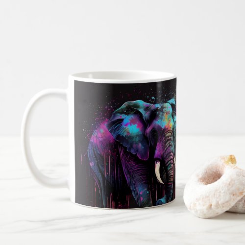 Elephant Tumbler Wrap Sublimation Design Coffee Mug