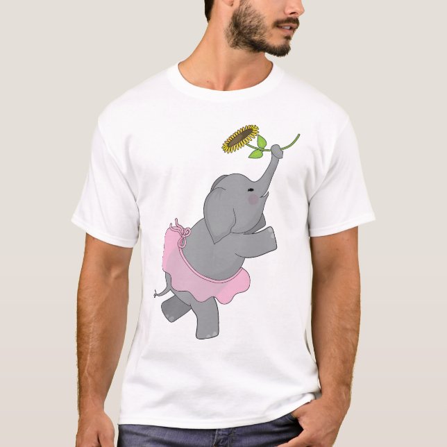 Elephant Tutu T-Shirt (Front)