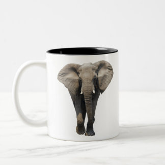 Elephant Two-Tone Coffee Mug