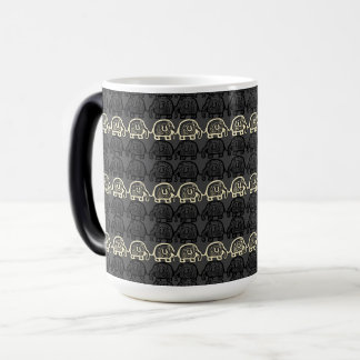 Elephant Unity Grey Stone Morphing Mug