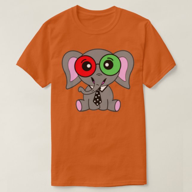 Elephant Vision Therapy 1 T-Shirt (Design Front)