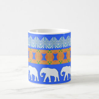 Elephant Walk pattern Coffee Mug