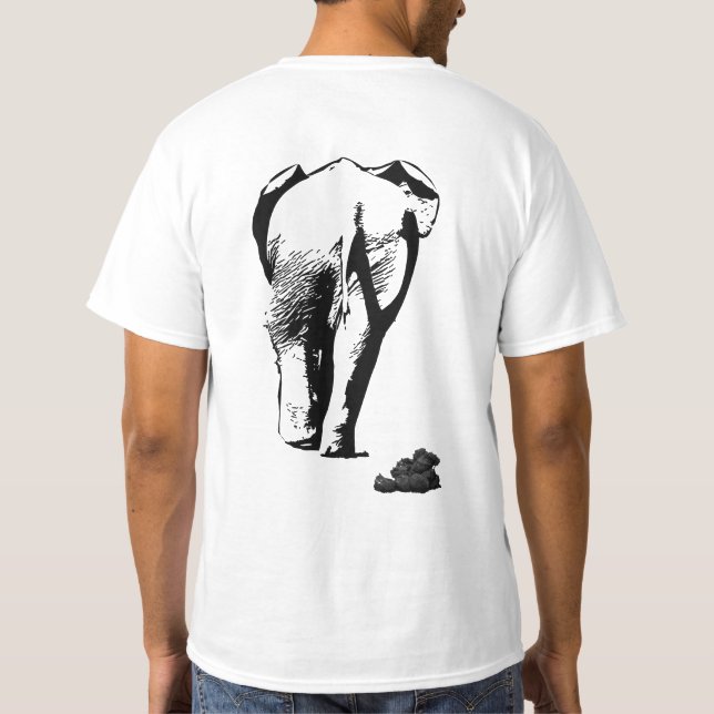 Elephant walk T-Shirt (Back)