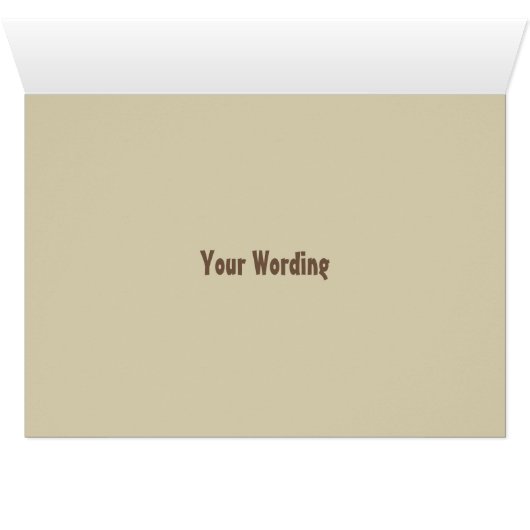 Elephant walking Masai Mara Plains, Kenya card (Inside Horizontal (Bottom))