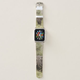 ELEPHANT WATCHING A TOUR CAR APPLE WATCH BAND