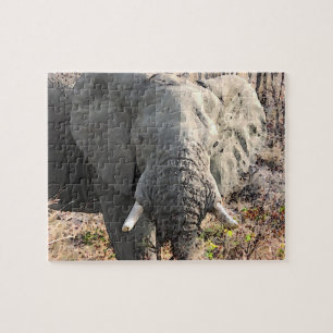 Elephant Wild Animals Art Jigsaw Puzzle