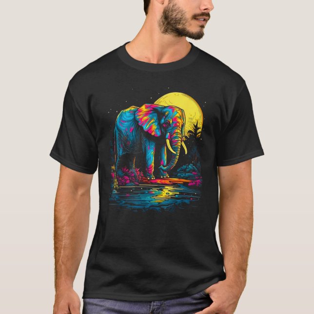 Elephant Wilderness T-Shirt (Front)