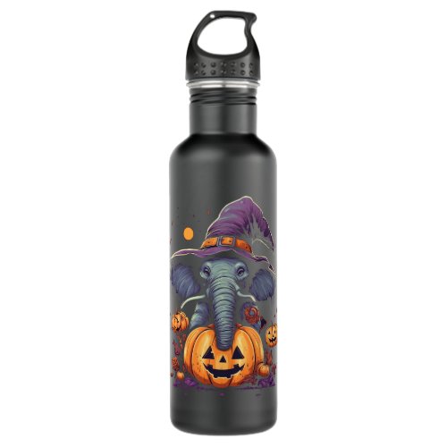 Elephant Witch Halloween Costume Wildife Animal Zo Stainless Steel Water Bottle