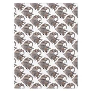 Elephant with Baby Elephant Tablecloth
