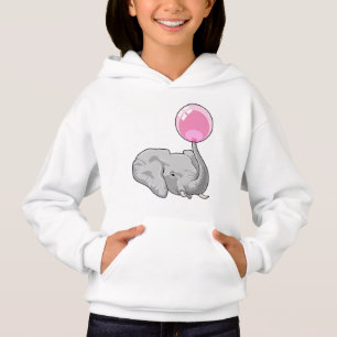 Elephant with Balloon Hoodie