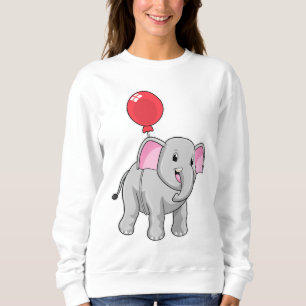 Elephant with Balloon Sweatshirt