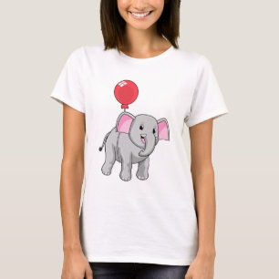 Elephant with Balloon T-Shirt